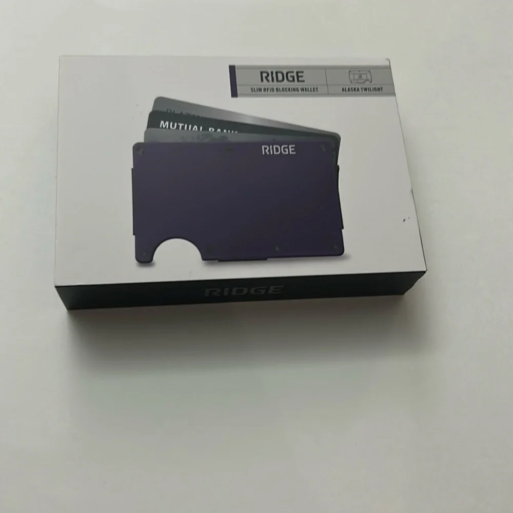 New Ridge Alaska Twilight Slim RFID Blocking Wallet